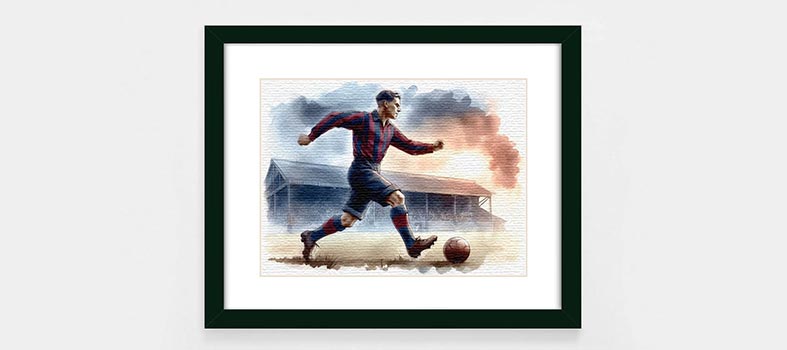 Cuadro del Barça para decoración de paredes